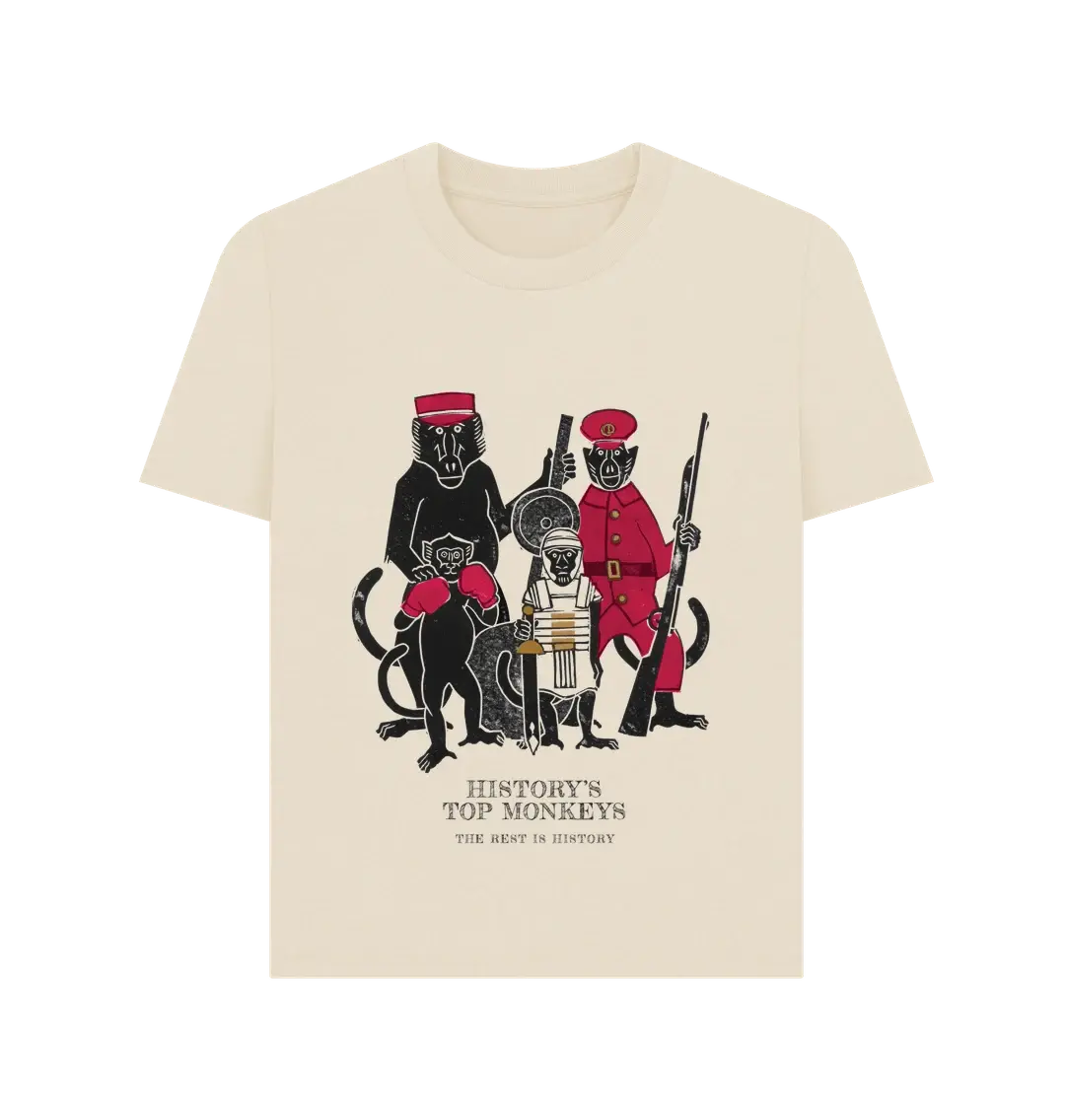 History’s Top Monkeys T-Shirt (Women's sizes)